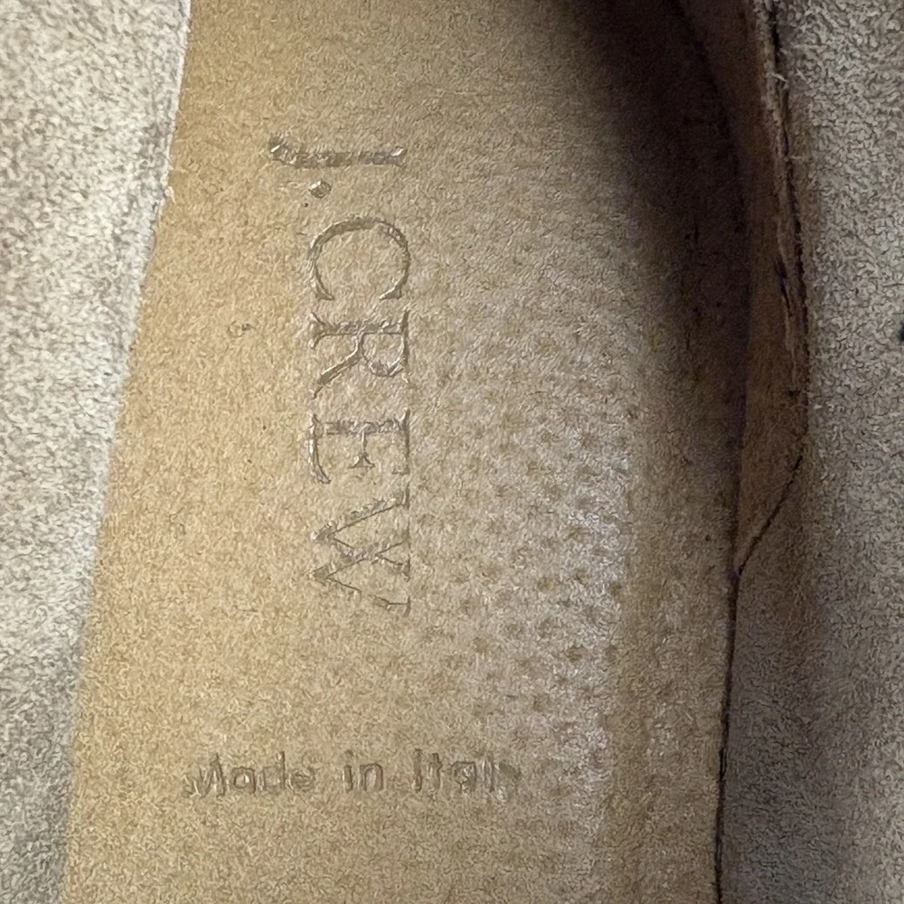 J. Crew MacAlister Suede Leather Desert Chukka Boots Crepe Sole 10M Italy